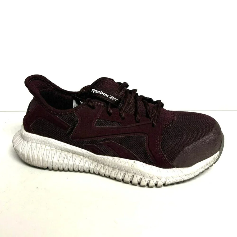 Reebok Women's Work Flexagon 3.0 Work Sneaker Burgundy Size 8 M